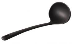 Schöpfkelle schwarz 30 cm Lebensmittelecht PA66 hitzebeständig bis 210° C 
