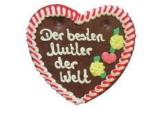 Lebkuchenherzen mit gemischten Mama-Sprüche 200 g 20 Stück 