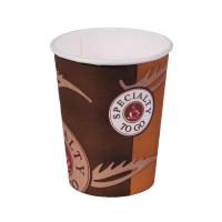 Coffee-to-Go-Becher 0,3 Ltr. weiß mit Eichstrich 1.500 Stk. 