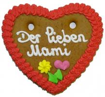 Lebkuchenherzen mit gemischten Mama-Sprüche 125 g 40 Stück 