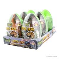 DINO Riesen Ei - Sammeldino & Naschen - 6 Stück/Display - 16 cm hoch 