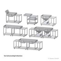 Twin Pro Plant Produktionstisch Modular für Cornado 36-48-60oz 