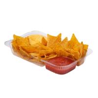 Nacho-Trays/Schalen mit 2 Dipfächern - 300 Stück - 