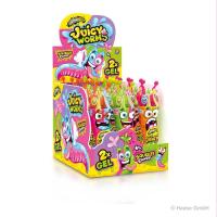 Johny Bee Juicy Worms Squeeze Candy 12 x 58 g - 2 x Gel 