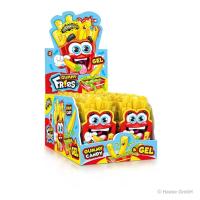 Johny Bee Gummy Fries Dip & Lick 12 x 45 g - 2 x Gel 
