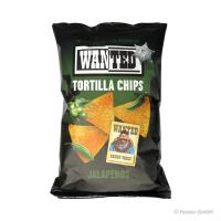 Wanted Tortilla Chips - Jalapeno - 12 x 450 g 