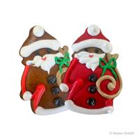 Figur Weihnachtsmänner - 55 g - 50 Stück 