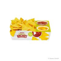 Nachoschalen mit zwei Dip-Fächern - PK 