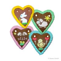 Osterherz Ostermotive 80 g - 65 Stück 