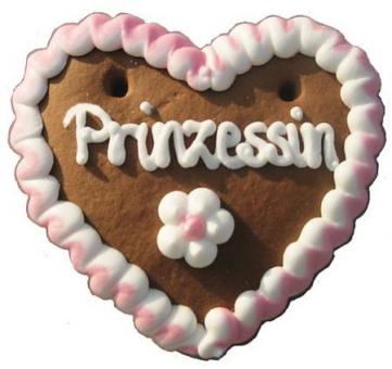 Lebkuchenherzen Mini Herz Prinzessin + Prinz 40 g 60 Stück 