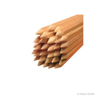 Vierkantstäbe 4 x 4 x 300 mm einseitig angespitzt VPE : 5.000 Stück 