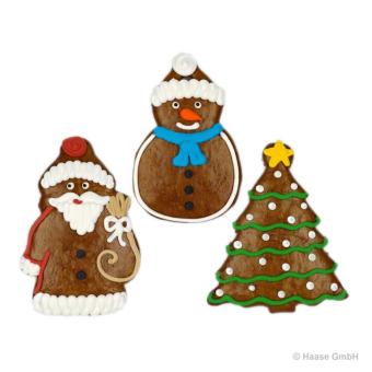 Schneemann-Tanne-Nikolaus - 30 Stück - 35g-60g 