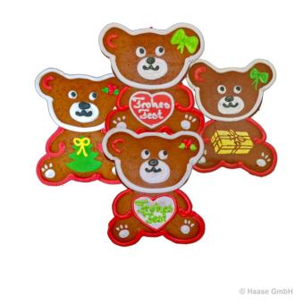 Weihnachtsbärchen - 125g - 32 Stück 
