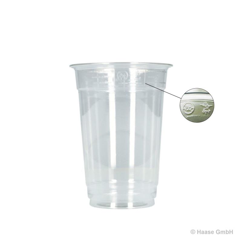 Clear Cups rPET 400ml - 800 Stück 