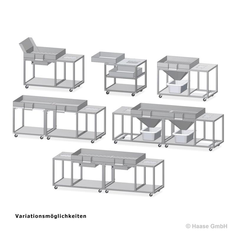 Twin Pro Plant Produktionstisch Modular für Cornado 36-48-60oz 