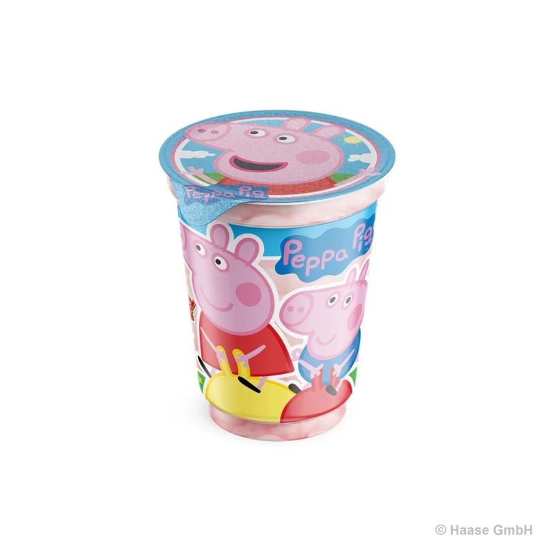 Peppa Pig Zuckerwatte - Erdbeere - 24 x 20 g 