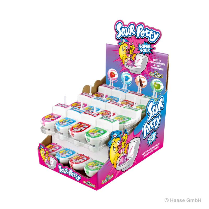 Funny Candy Sour Potty 24 x 19g 