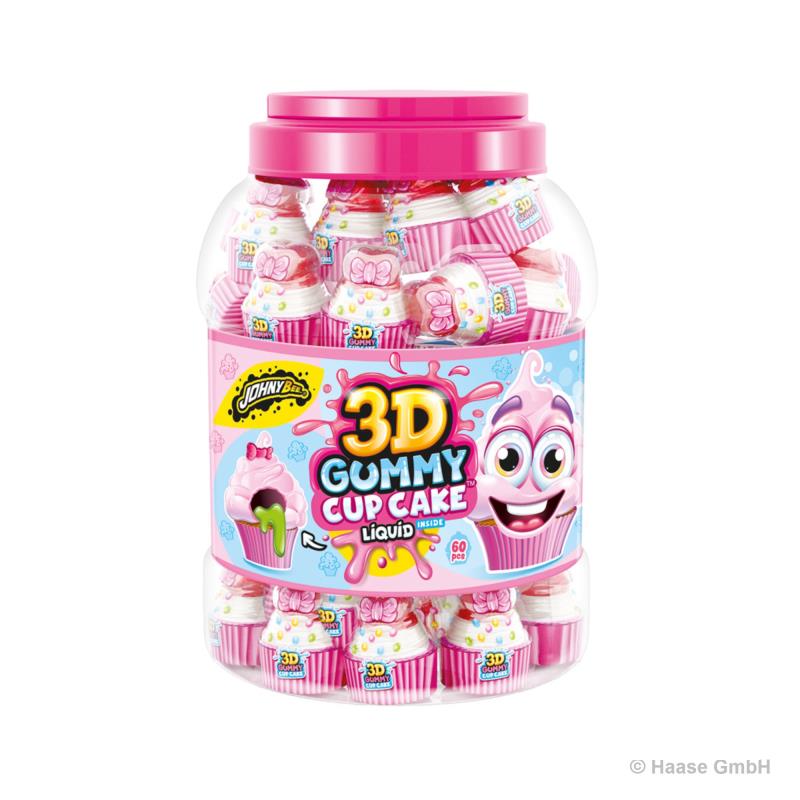 Johny Bee 3D Liquid Gummy Cup Cake 18g 