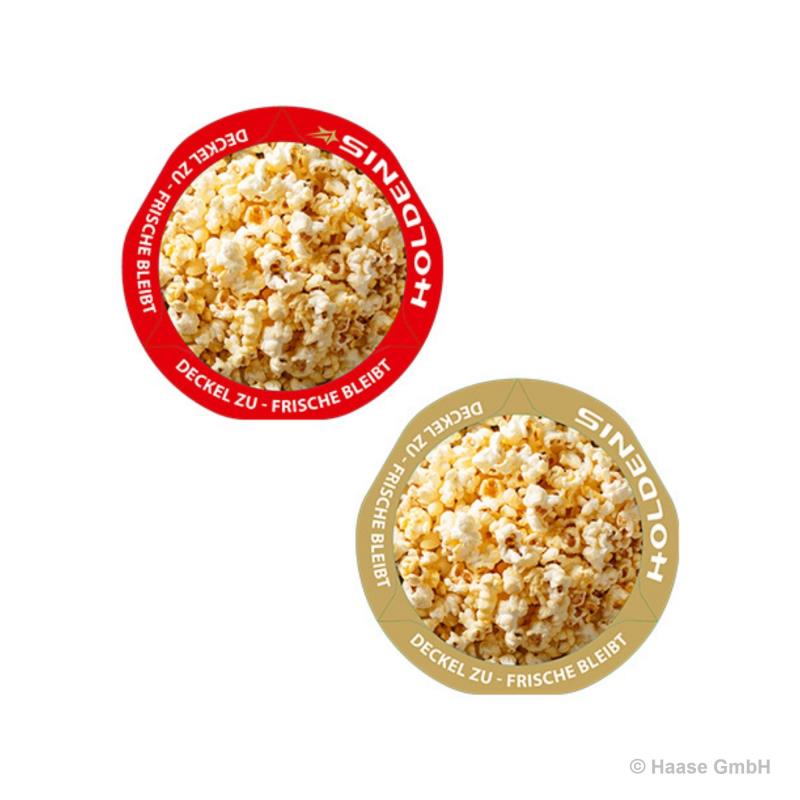 Deckel für Popcorn Bodenbecher 130/170oz - 350 Stück 