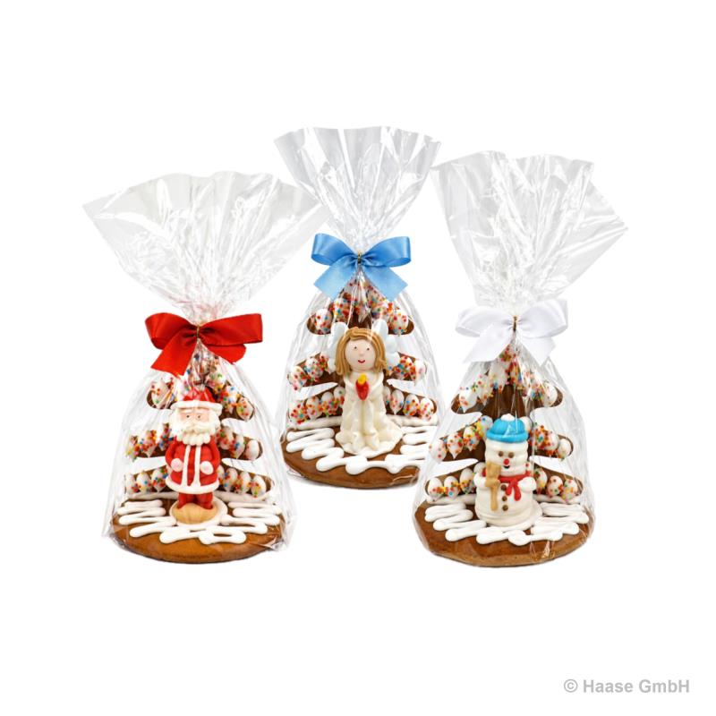 Schneemann-Engel-Nikolaus 11cm 80g - 16 Stück 