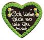 Lebkuchenherzen Spruchherz 500 g bzw. 550 g 8 Stück 