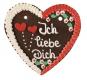 Lebkuchenherzen Ich liebe Dich 500 g bzw. 550 g  8 Stück 