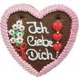 Lebkuchenherzen Liebesherz 1.000 g 5 Stück 