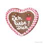 Lebkuchenherz Ich liebe Dich - 125 g - 40 Stück 